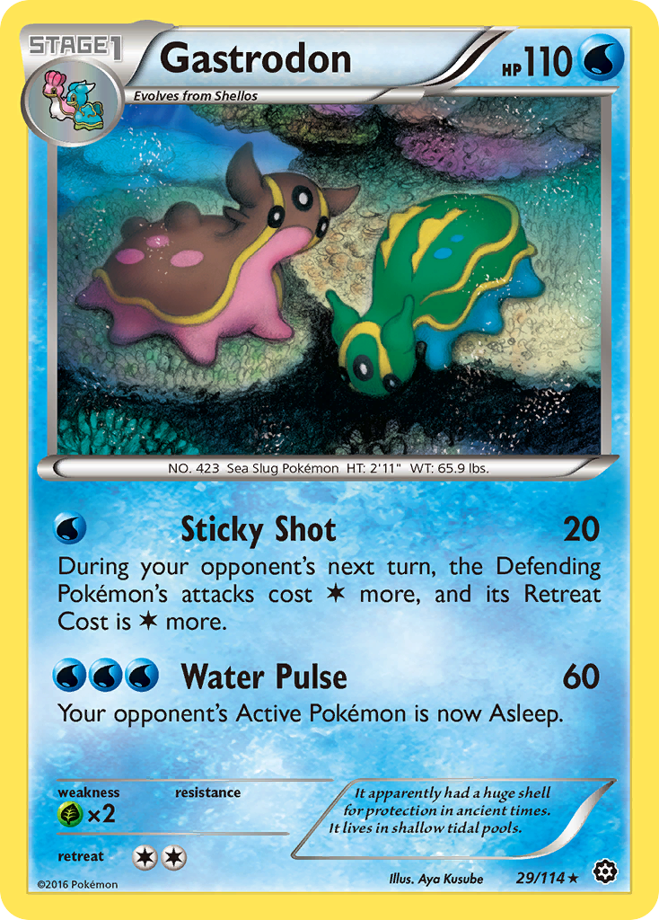 Gastrodon (29/114) [XY: Steam Siege] | Tables and Towers