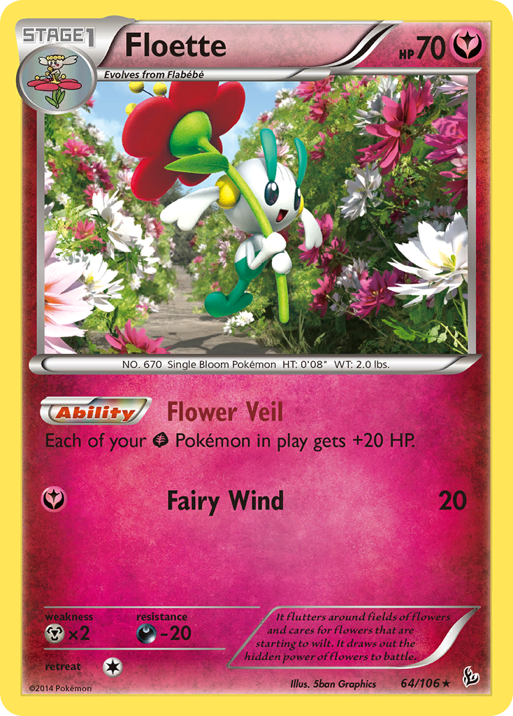 Floette (64/106) [XY: Flashfire] | Tables and Towers