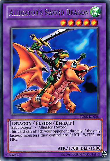 Alligator's Sword Dragon [TU08-EN008] Rare | Tables and Towers