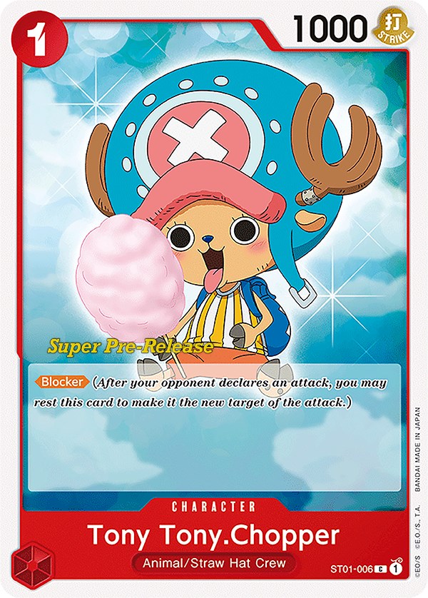 Tony Tony.Chopper [Super Pre-Release Starter Deck: Straw Hat Crew] | Tables and Towers