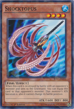 Shocktopus [BP03-EN092] Shatterfoil Rare | Tables and Towers