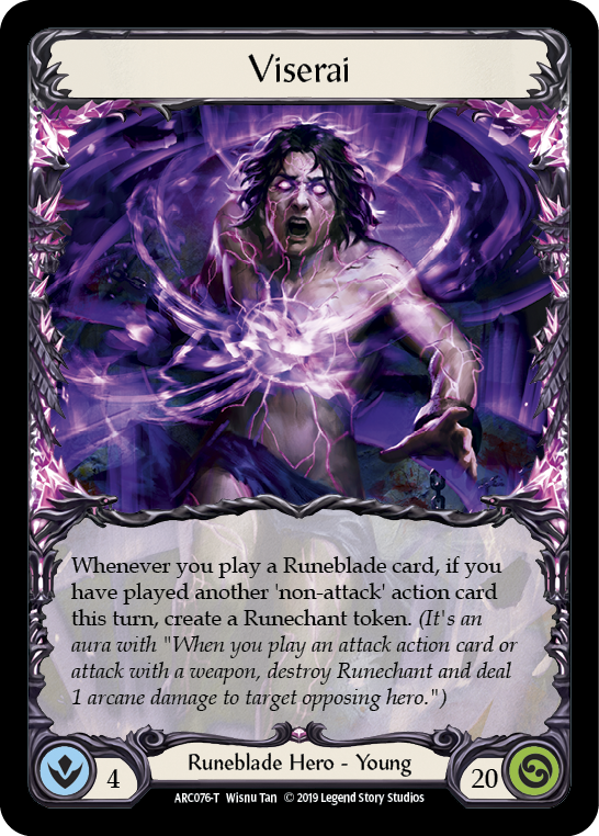 Viserai // Crucible of Aetherweave [ARC076-T // ARC115-T] (Arcane Rising)  1st Edition Normal | Tables and Towers