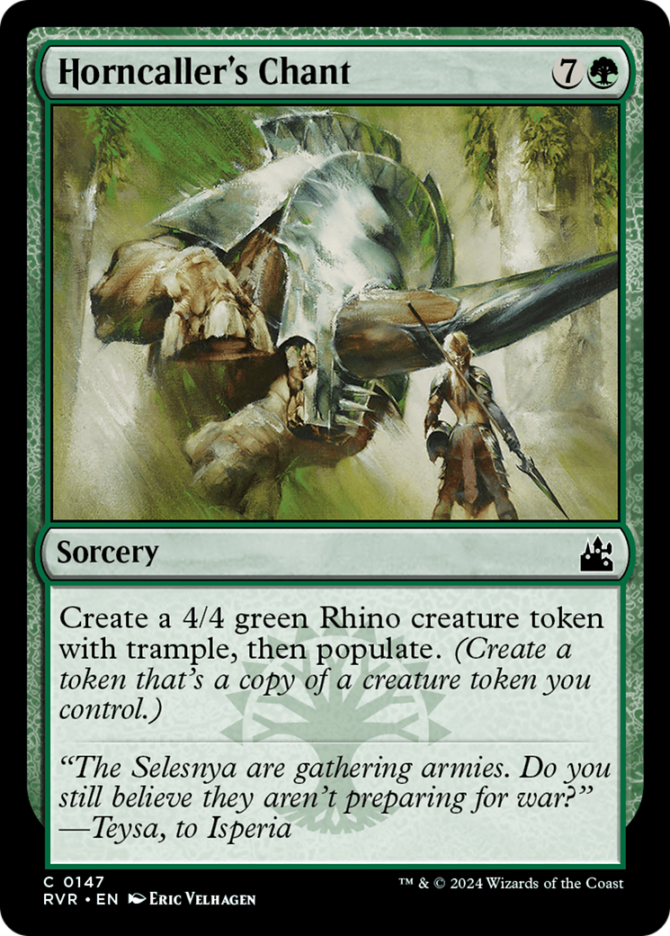 Horncaller's Chant [Ravnica Remastered] | Tables and Towers