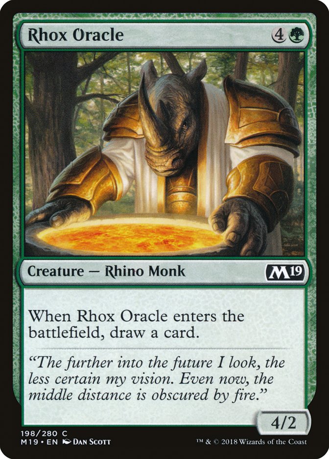 Rhox Oracle [Core Set 2019] | Tables and Towers