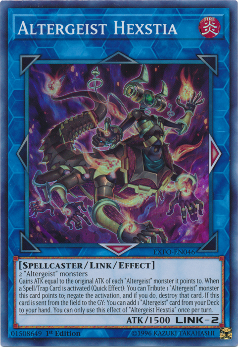 Altergeist Hexstia [EXFO-EN046] Super Rare | Tables and Towers