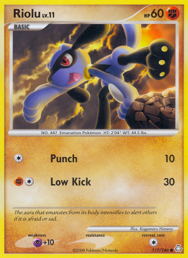 Riolu (117/146) [Diamond & Pearl: Legends Awakened] | Tables and Towers