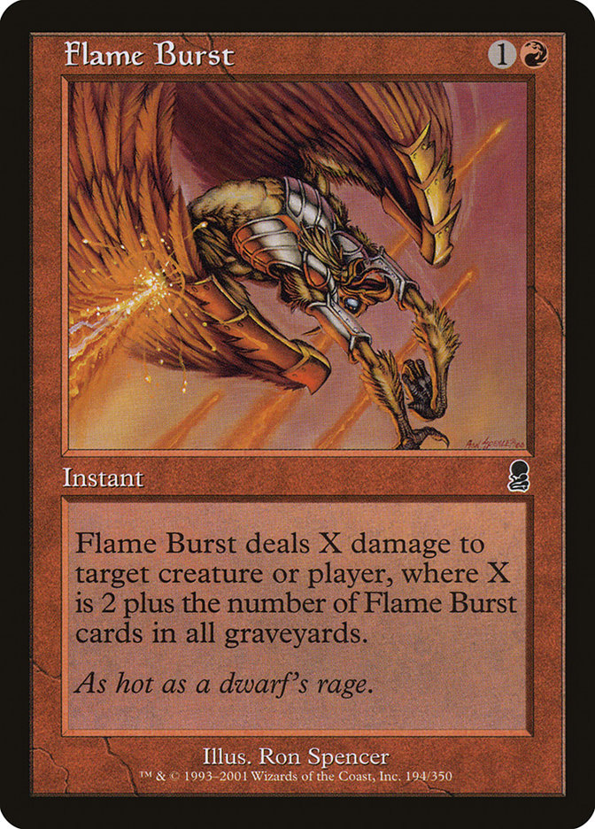 Flame Burst [Odyssey] | Tables and Towers