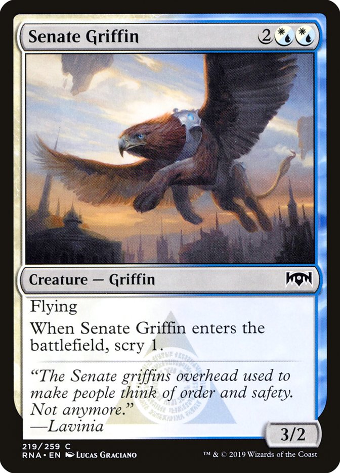 Senate Griffin [Ravnica Allegiance] | Tables and Towers