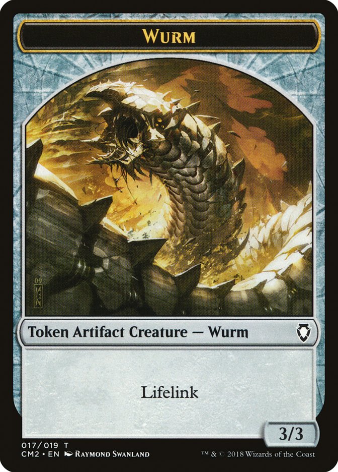 Wurm Token (017/019) [Commander Anthology Volume II Tokens] | Tables and Towers