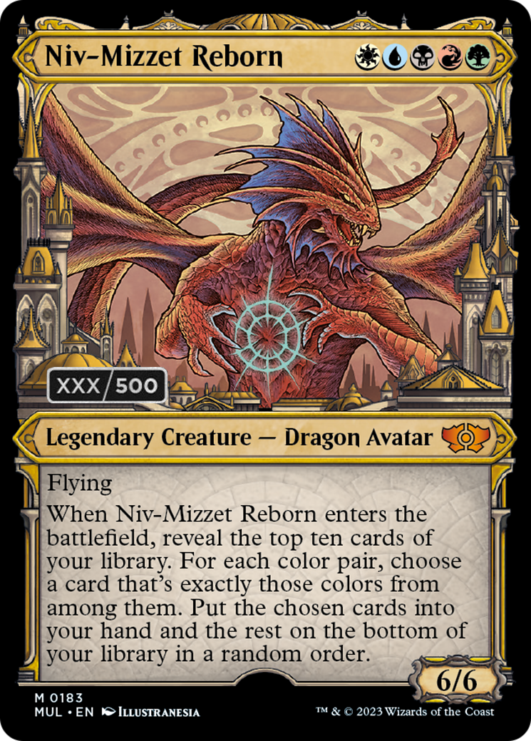 Niv-Mizzet Reborn (Serialized) [Multiverse Legends] | Tables and Towers