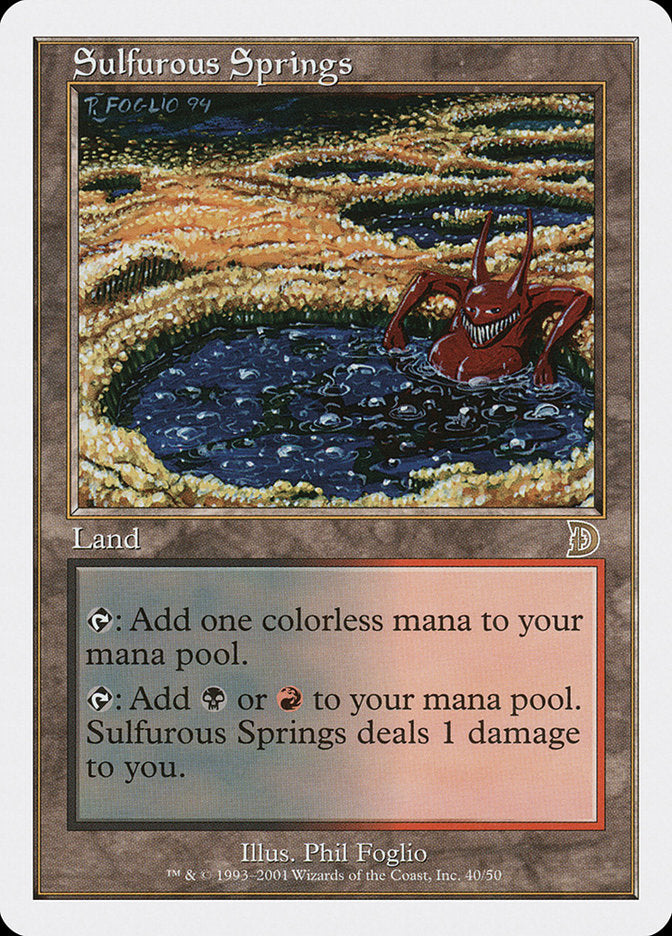 Sulfurous Springs [Deckmasters] | Tables and Towers