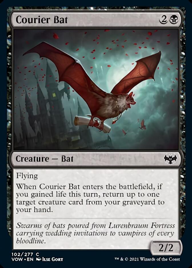 Courier Bat [Innistrad: Crimson Vow] | Tables and Towers