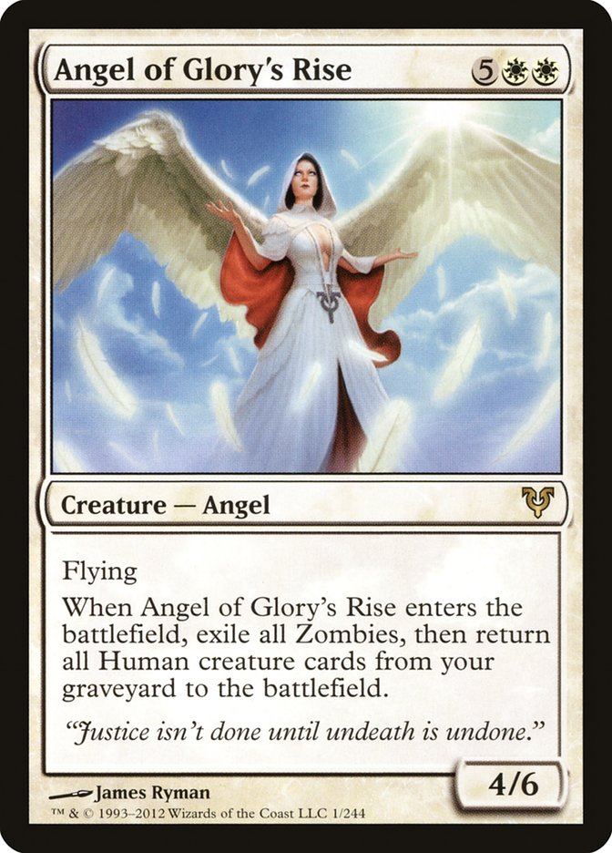 Angel of Glory's Rise [Avacyn Restored] | Tables and Towers