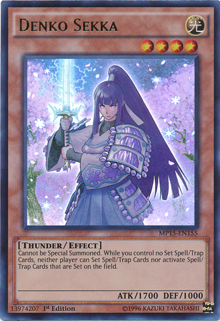 Denko Sekka [MP15-EN155] Ultra Rare | Tables and Towers