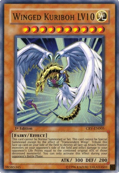 Winged Kuriboh LV10 [CRV-EN005] Ultra Rare | Tables and Towers