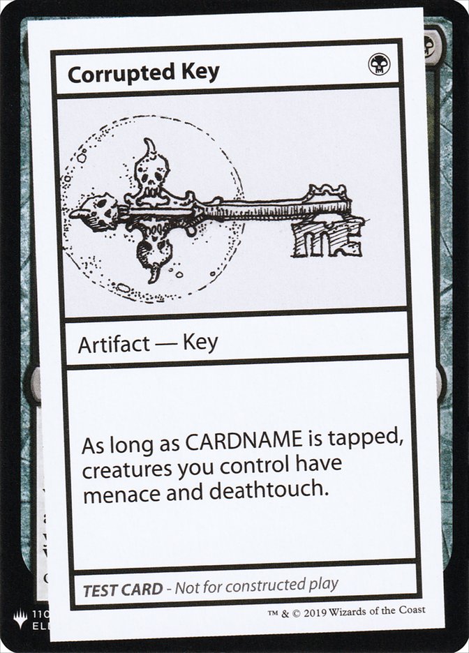 Corrupted Key [Mystery Booster Playtest Cards] | Tables and Towers