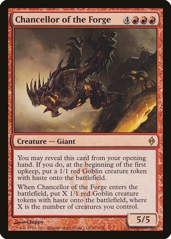 Chancellor of the Forge [New Phyrexia] | Tables and Towers