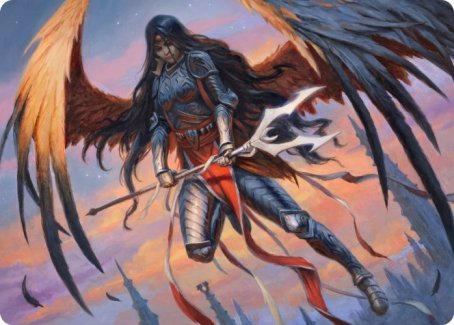 Liesa, Forgotten Archangel Art Card [Innistrad: Midnight Hunt Art Series] | Tables and Towers