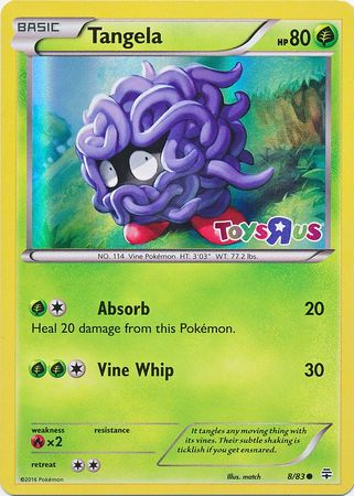 Tangela (8/83) (Toys R Us Promo) [XY: Generations] | Tables and Towers