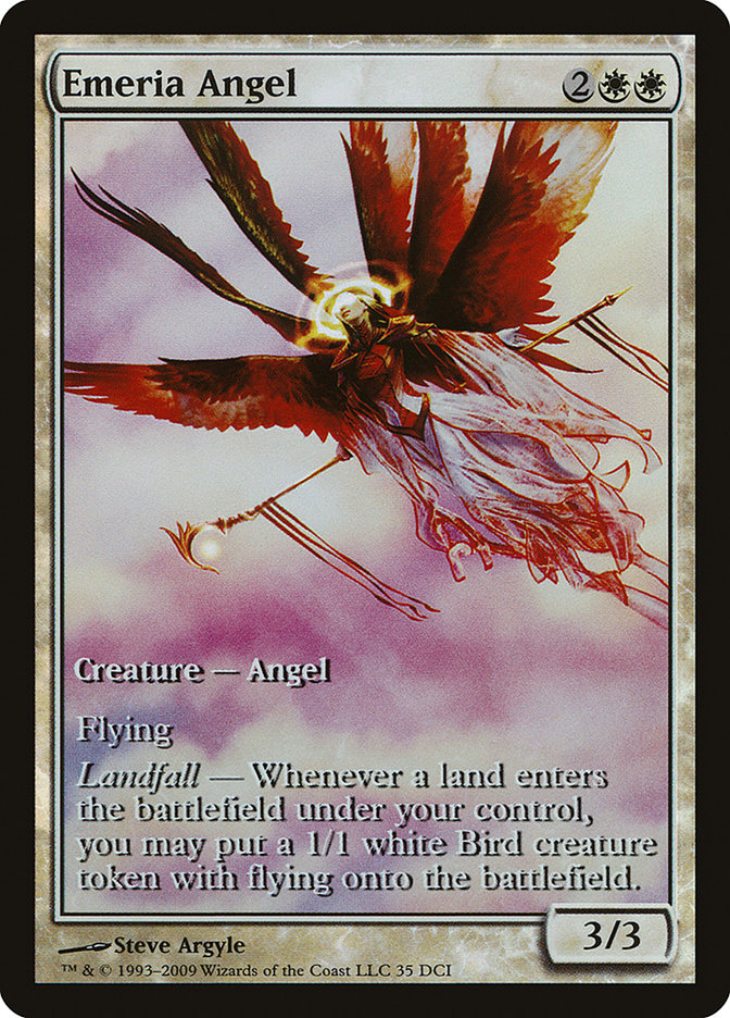 Emeria Angel (Game Day) (Extended Art) [Zendikar Promos] | Tables and Towers