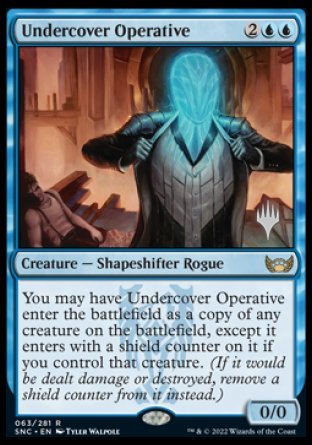 Undercover Operative (Promo Pack) [Streets of New Capenna Promos] | Tables and Towers