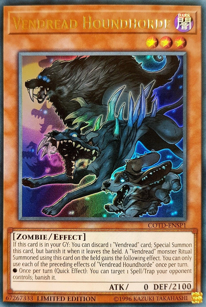 Vendread Houndhorde [COTD-ENSP1] Ultra Rare | Tables and Towers