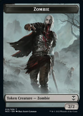 Zombie // Drake Double-Sided Token [Streets of New Capenna Commander Tokens] | Tables and Towers