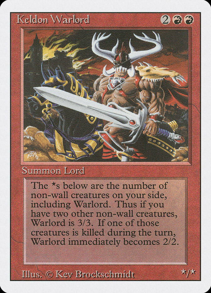 Keldon Warlord [Revised Edition] | Tables and Towers