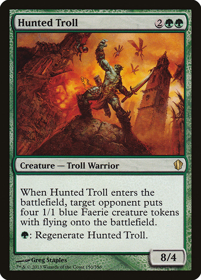 Hunted Troll [Commander 2013] | Tables and Towers