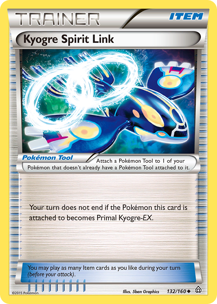 Kyogre Spirit Link (132/160) [XY: Primal Clash] | Tables and Towers