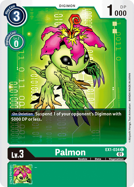 Palmon [EX1-034] [Classic Collection] | Tables and Towers