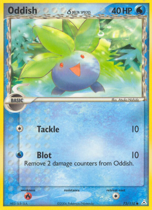 Oddish (73/110) (Delta Species) [EX: Holon Phantoms] | Tables and Towers