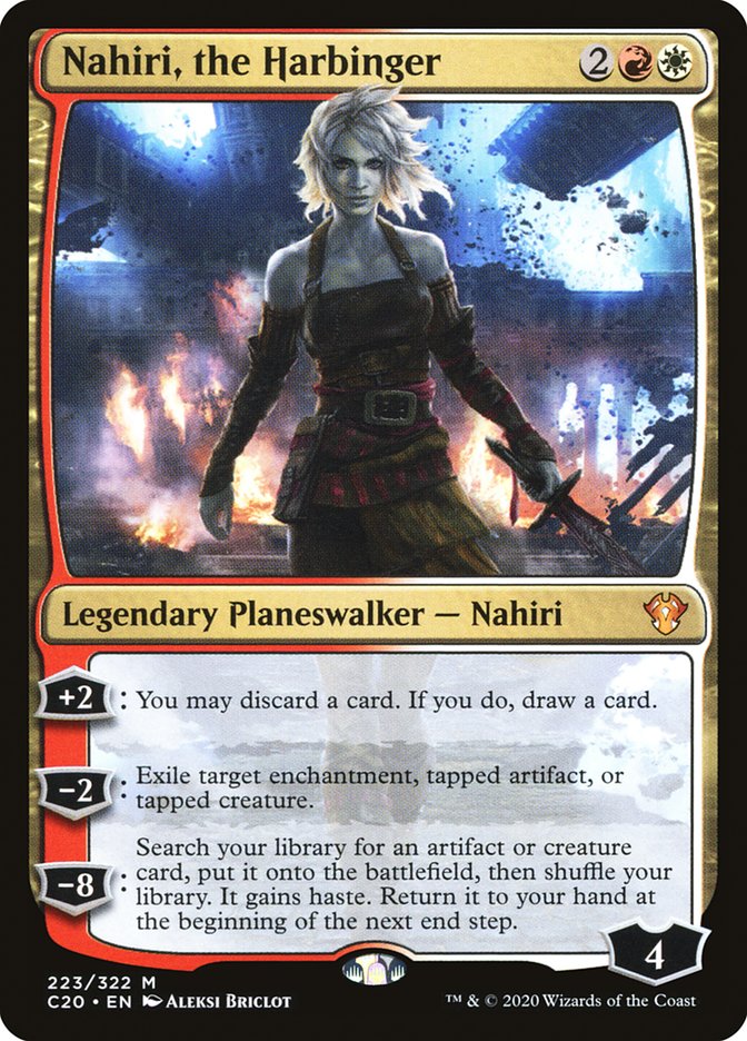 Nahiri, the Harbinger [Commander 2020] | Tables and Towers