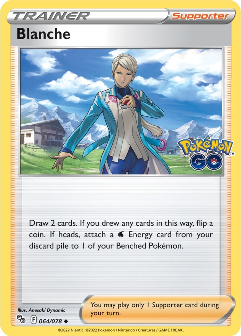 Blanche (064/078) [Pokémon GO] | Tables and Towers