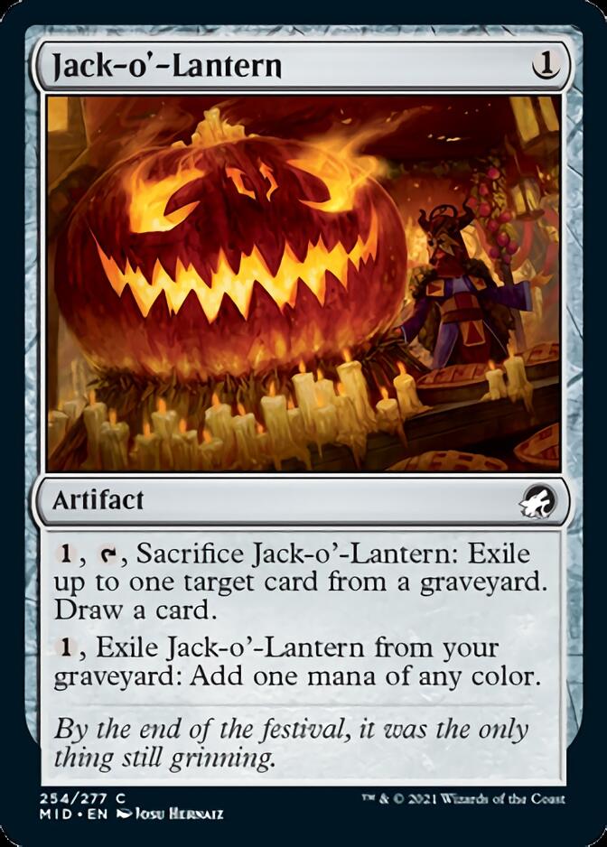 Jack-o'-Lantern [Innistrad: Midnight Hunt] | Tables and Towers