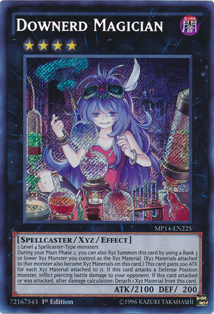 Downerd Magician [MP14-EN225] Secret Rare | Tables and Towers