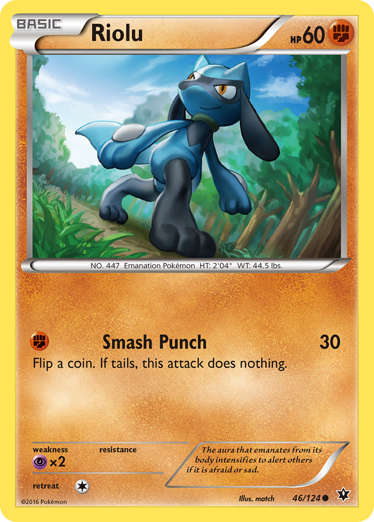 Riolu (46/124) [XY: Fates Collide] | Tables and Towers