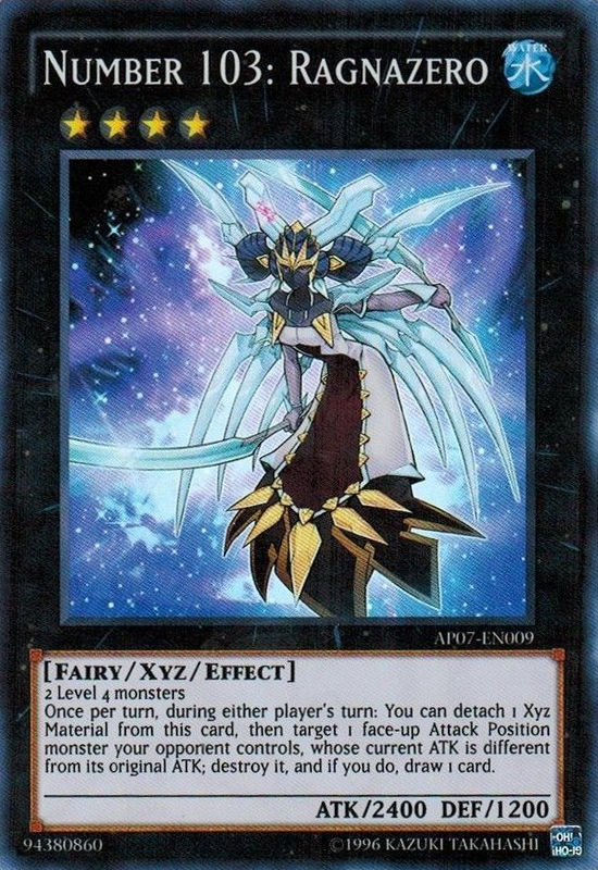 Number 103: Ragnazero [AP07-EN009] Super Rare | Tables and Towers