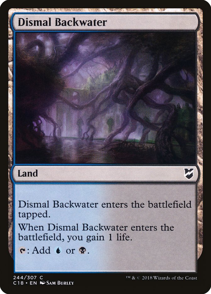 Dismal Backwater [Commander 2018] | Tables and Towers