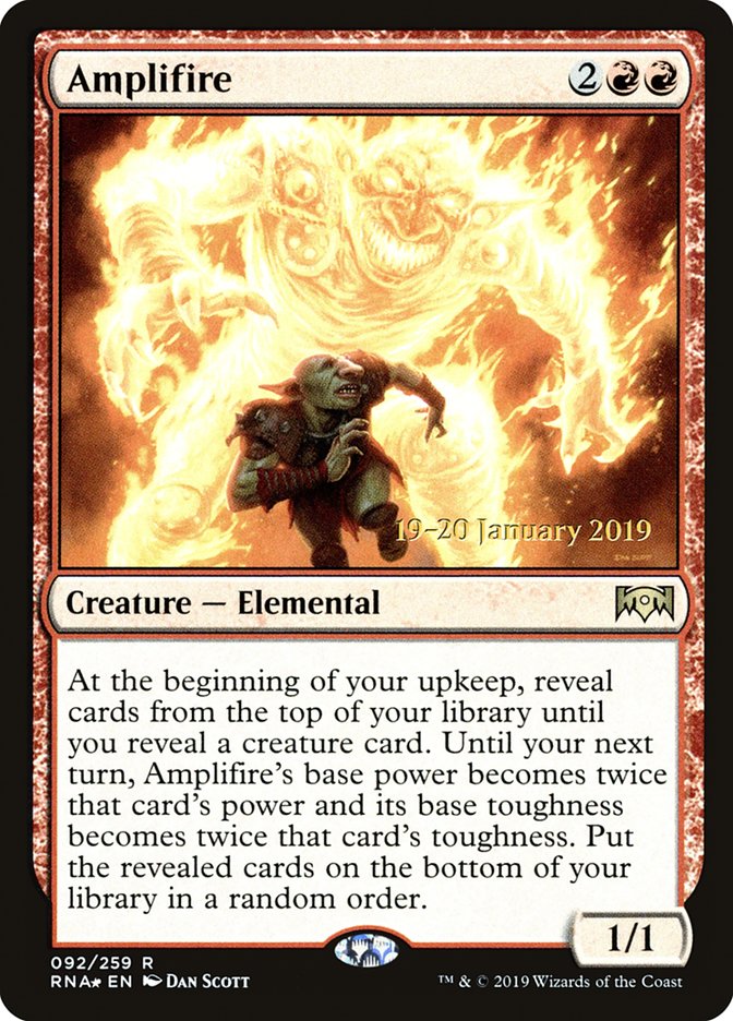 Amplifire [Ravnica Allegiance Prerelease Promos] | Tables and Towers