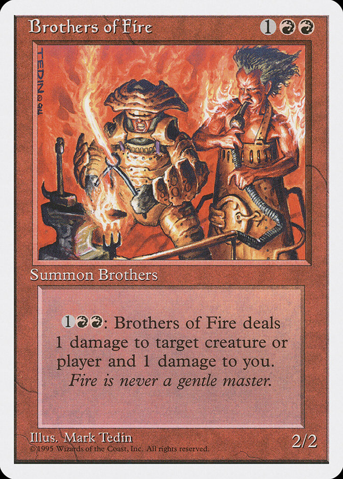 Brothers of Fire [Fourth Edition] | Tables and Towers