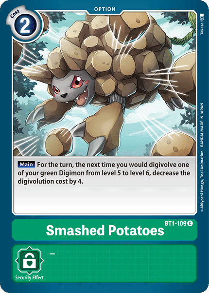 Smashed Potatoes [BT1-109] [Release Special Booster Ver.1.0] | Tables and Towers