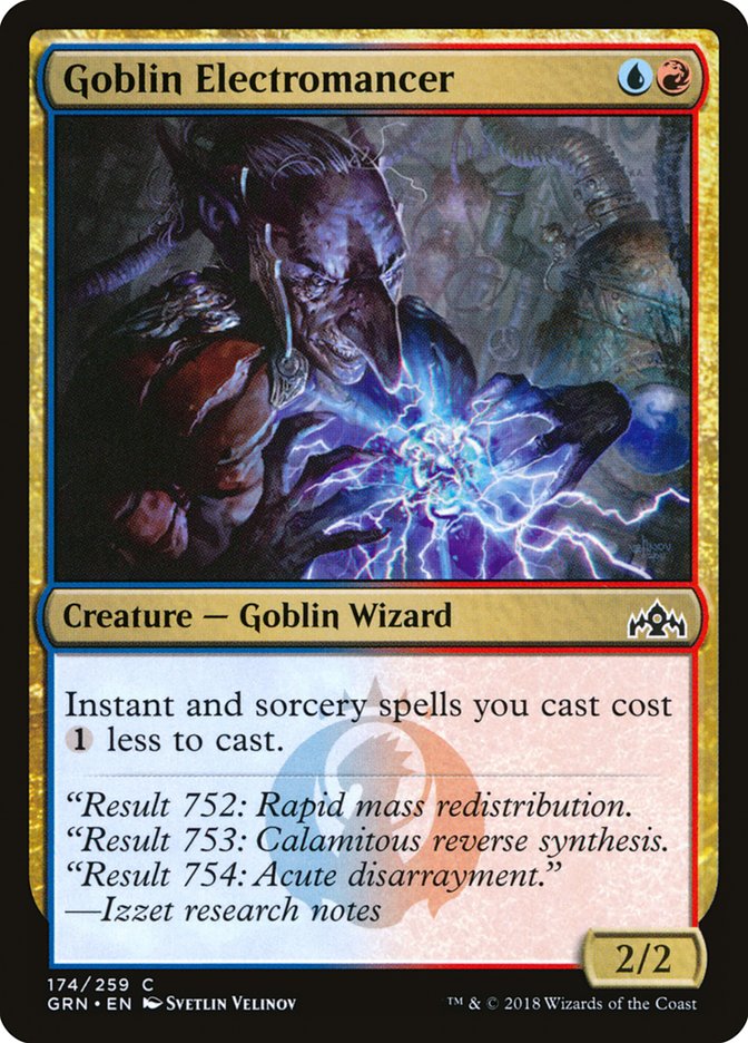 Goblin Electromancer [Guilds of Ravnica] | Tables and Towers