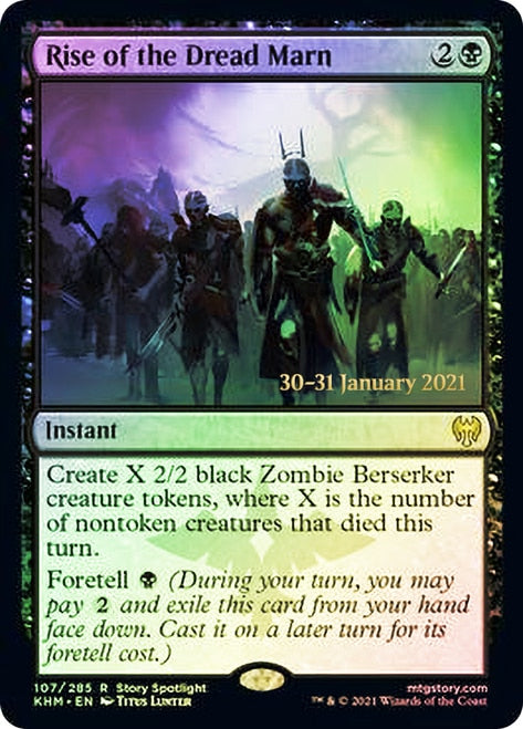 Rise of the Dread Marn [Kaldheim Prerelease Promos] | Tables and Towers