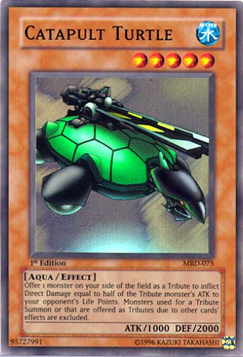 Catapult Turtle [MRD-075] Super Rare | Tables and Towers