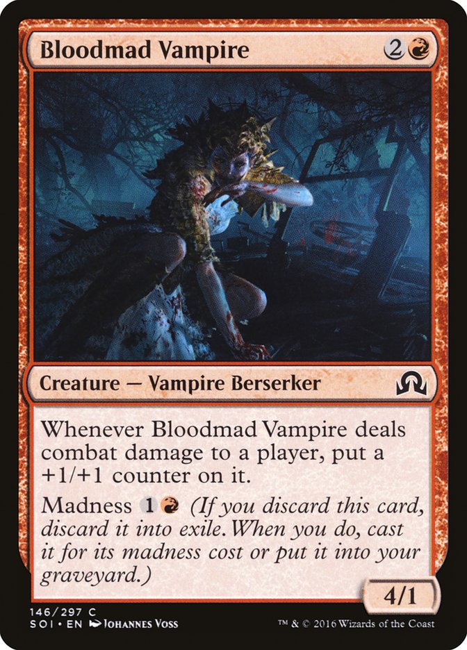 Bloodmad Vampire [Shadows over Innistrad] | Tables and Towers