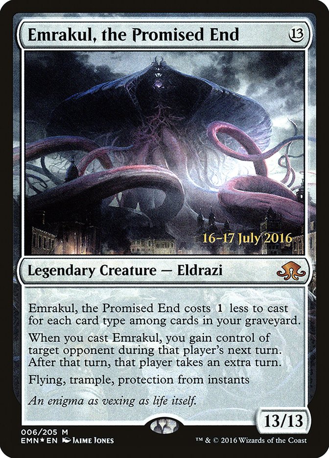 Emrakul, the Promised End [Eldritch Moon Prerelease Promos] | Tables and Towers