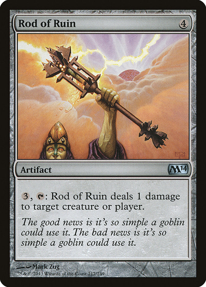 Rod of Ruin [Magic 2014] | Tables and Towers