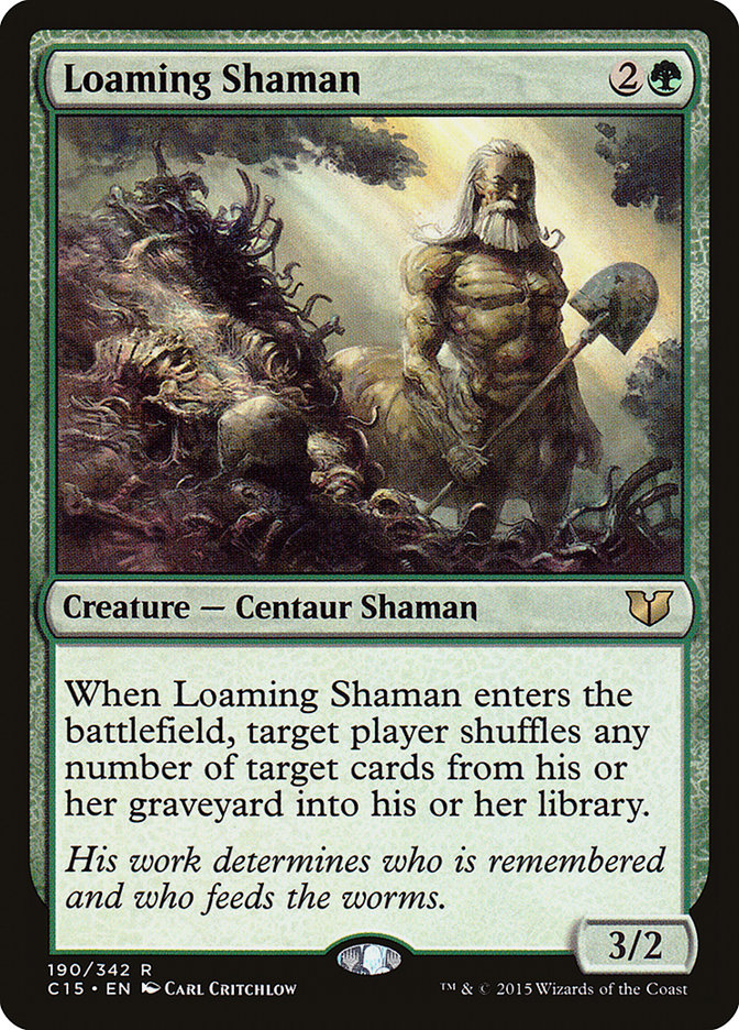 Loaming Shaman [Commander 2015] | Tables and Towers