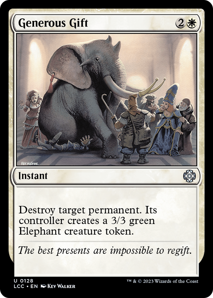 Generous Gift [The Lost Caverns of Ixalan Commander] | Tables and Towers